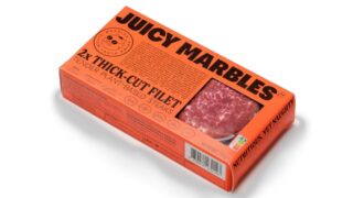 Plantebaseret tykskåret filet steak, Juicy Marbles