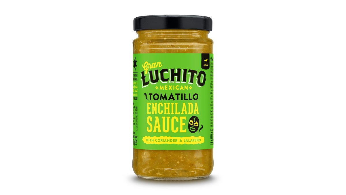 Tomatillo Enchilada Sauce, Gran Luchito