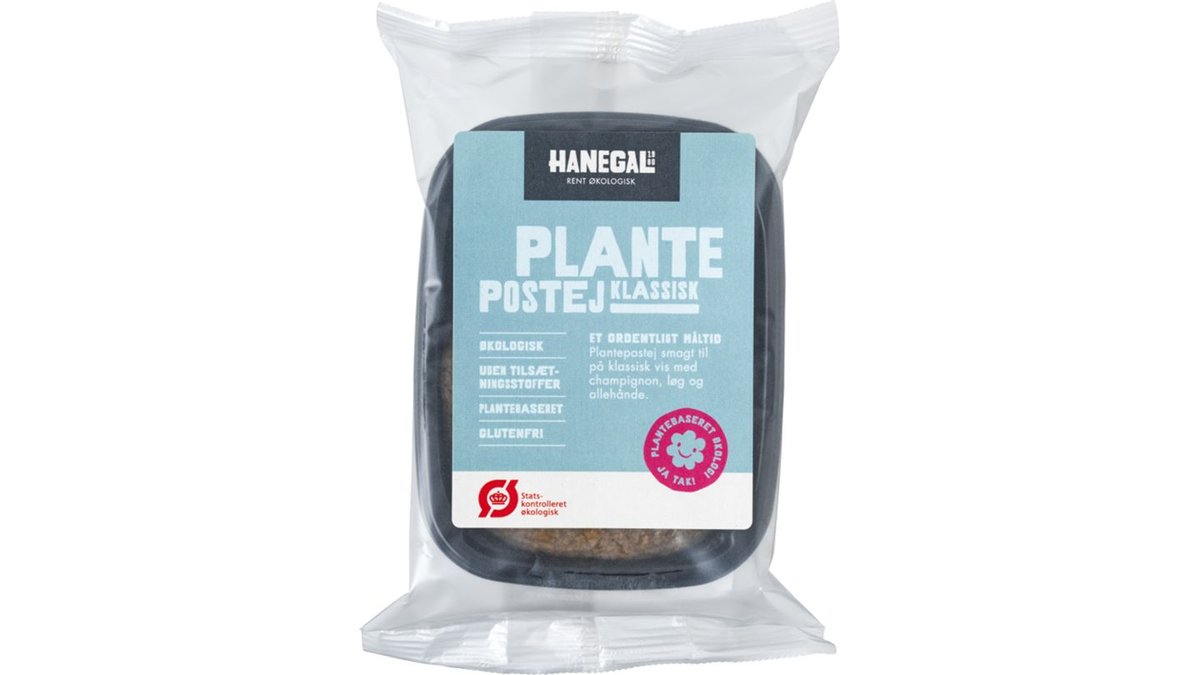 Plantepostej øko. Hanegal