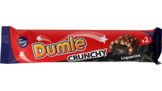 Chokoladebar Dumle Crunchy m. lakrids, Fazer