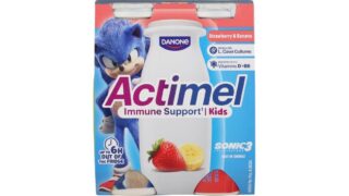 Drikkeyoghurt t. børn m. jordbær & banan 1,5%, Actimel