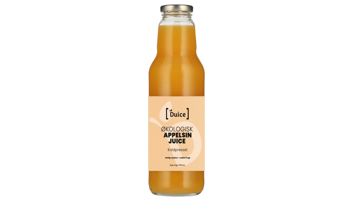 Appelsinjuice øko. Duice