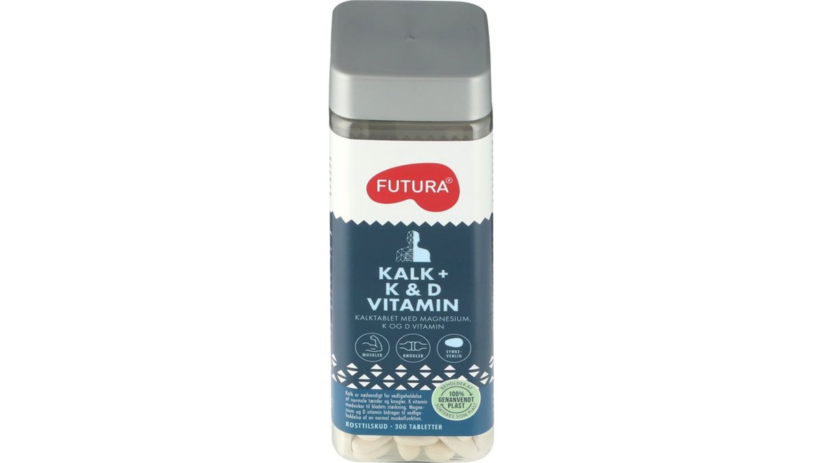Kalk + K- & D-vitamin, Futura