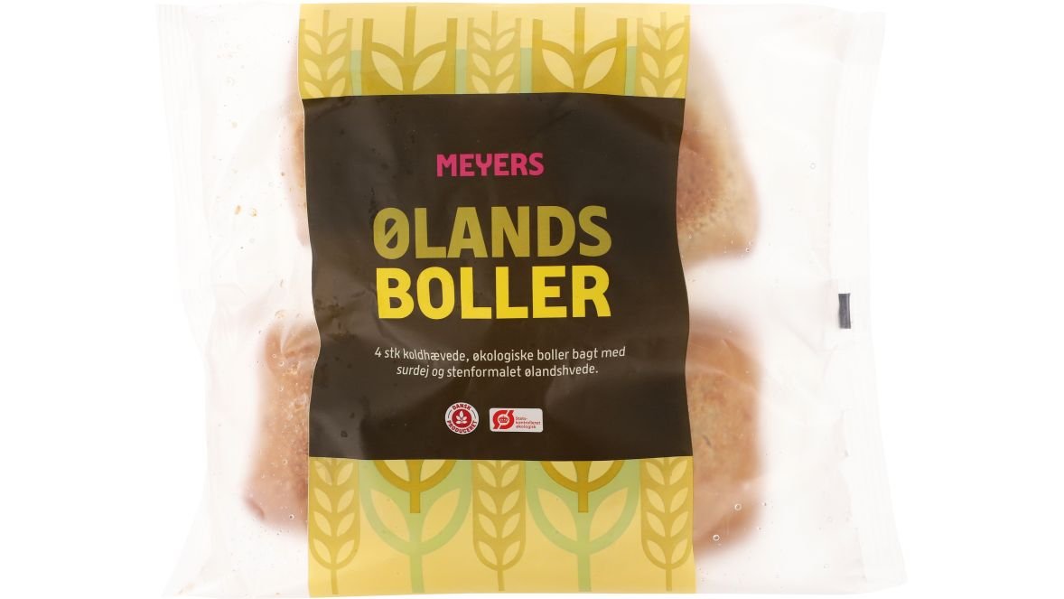 ❄️Ølandsboller 4 stk. øko. Meyers