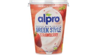 Protein soyaprodukt græsk insp. m. jordbær, Alpro