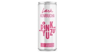Kombucha m. pink yuzu øko. Læsk