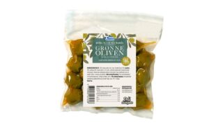 Grønne oliven m. mandler, Deli Drengene