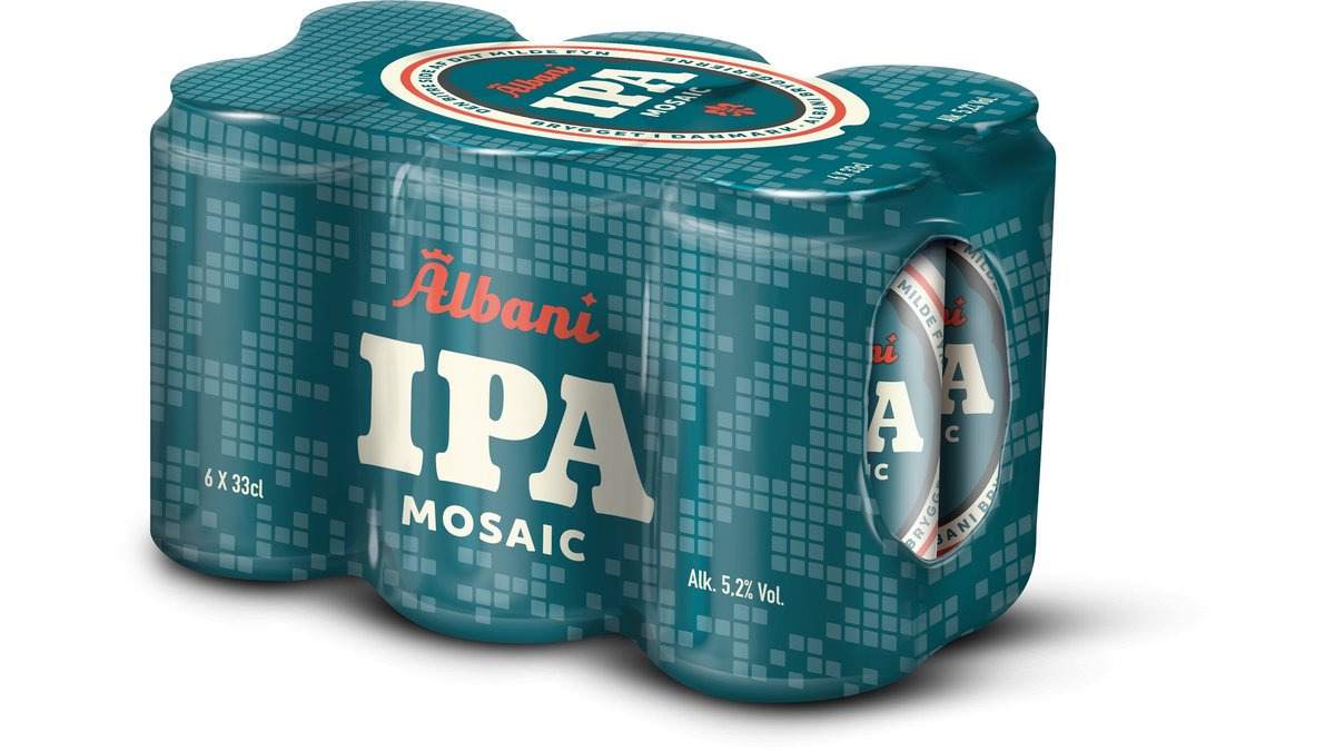 Mosaic IPA 5,2% 6-pak, Albani