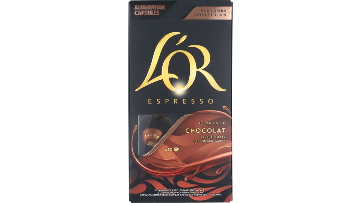 Kaffekapsler m. chokolade