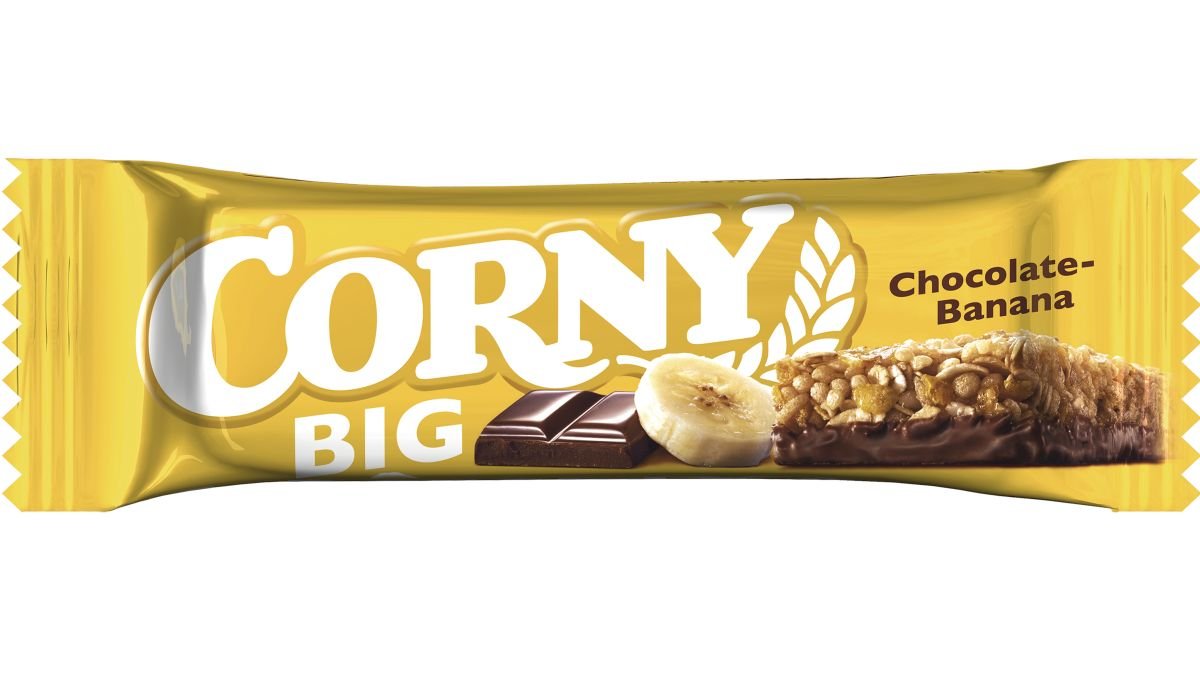 Müslibar m. choko & banan, Corny Big