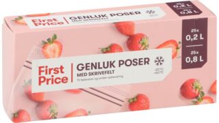 Genluk poser, First Price