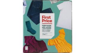 Tøjvask t. hvid & kulørt, First Price