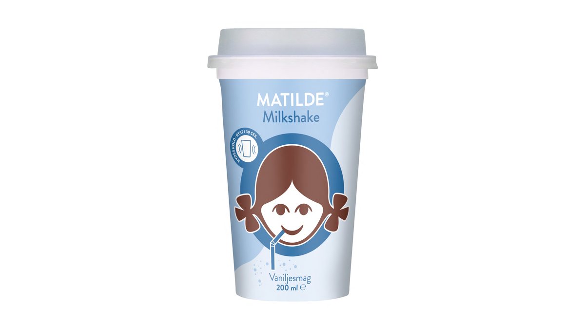 Milkshake m. vanilje, Matilde