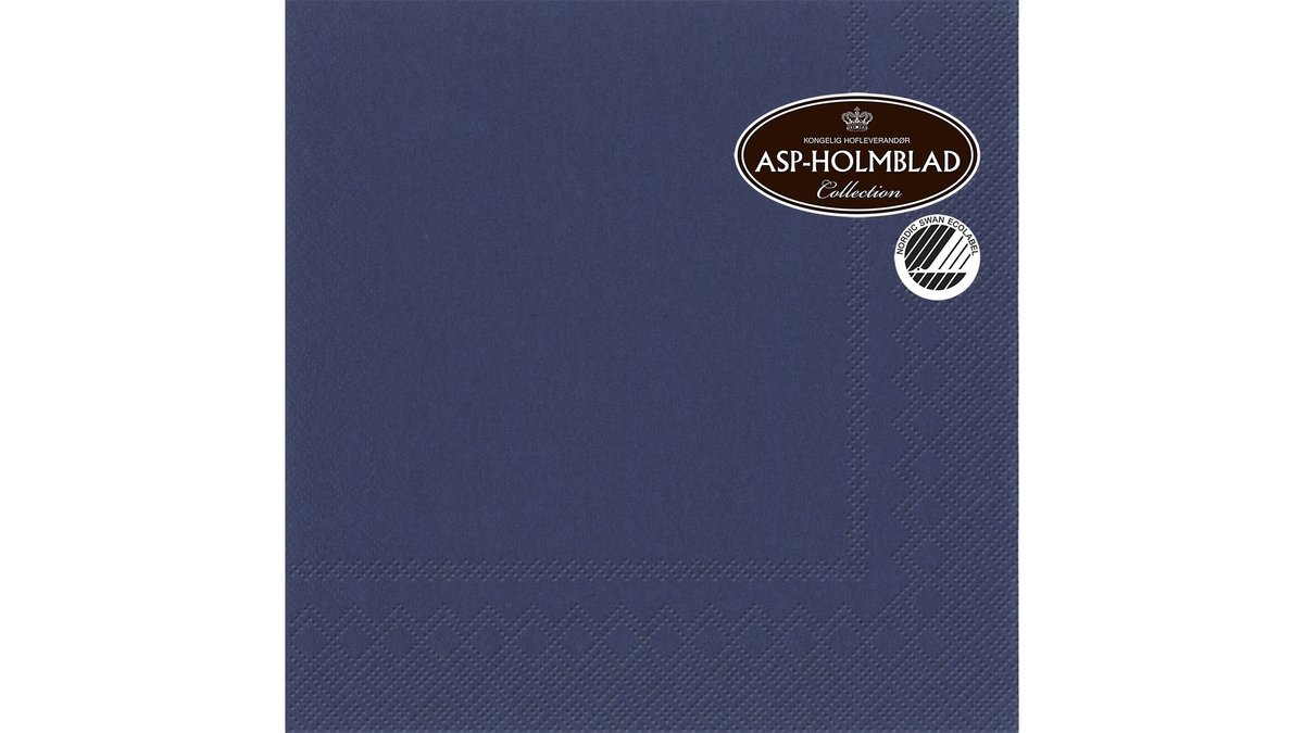 Frokostservietter 33 cm mørkeblå, ASP Holmblad