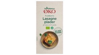 Lasagneplader fuldkorn øko. Grøn Balance