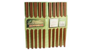 Spisepinde i mørkt træ 10 par, Harmony