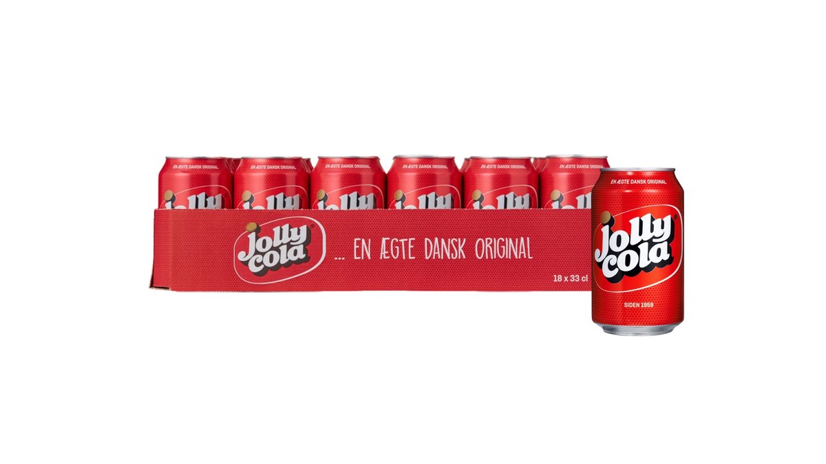 Jolly Cola 18-pak (dåse)