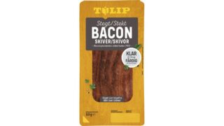 Bacon i skiver stegt, Tulip