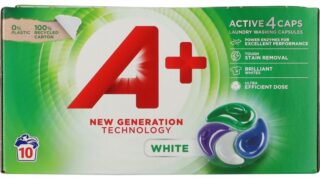 Vaskekapsler t. hvid vask, A+