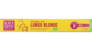 Kaffekapsler lungo blonde øko. Black Coffee Roasters