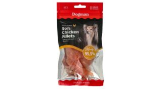 Hundesnacks m. blød kyllingefilet, Dogman