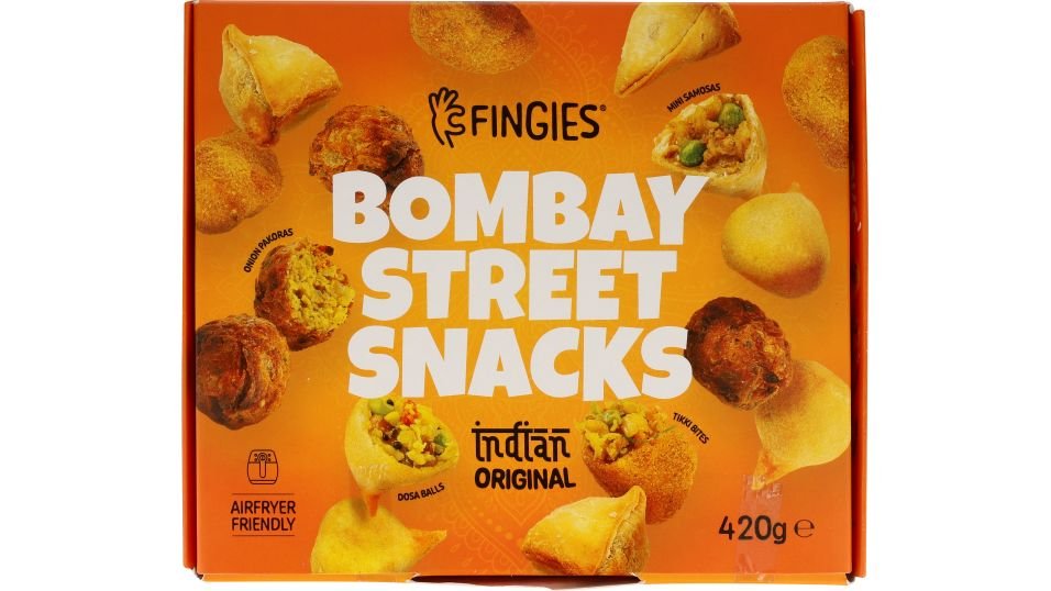 ❄️Bombay street snacks m. dip, Fingies
