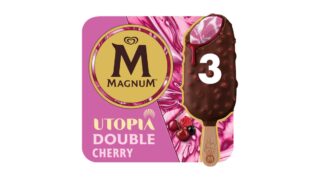 ❄️Ispinde m. kirsebærsauce & chokolade, Magnum