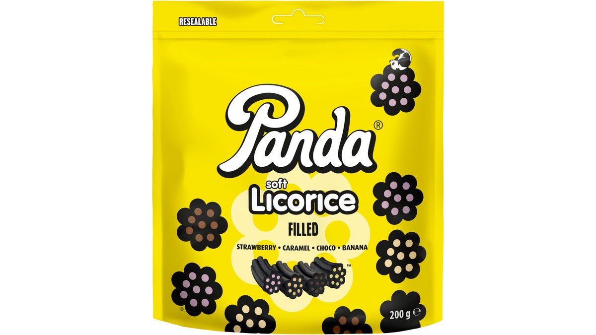 Lakrids soft & fresh fyldt, Panda