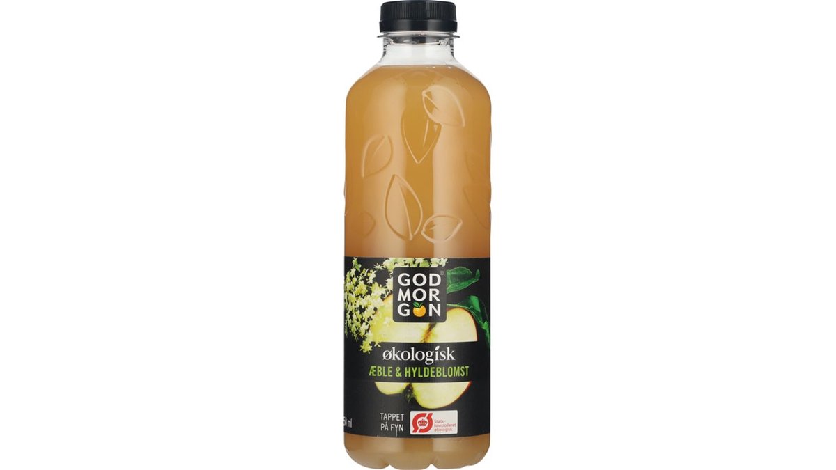 Juice m. æble & hyldeblomst øko. God Morgen