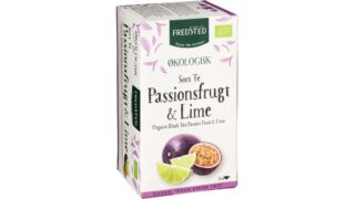 Sort te m. passionsfrugt & lime øko. Fredsted