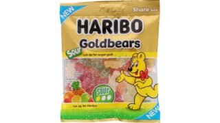 Guldbamser sour 120 g, Haribo