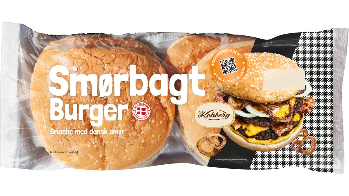 Burgerboller smørbagt, Kohberg