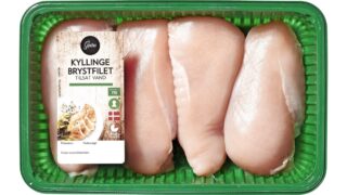 Kyllingefilet tilsat 9% vand, Gestus