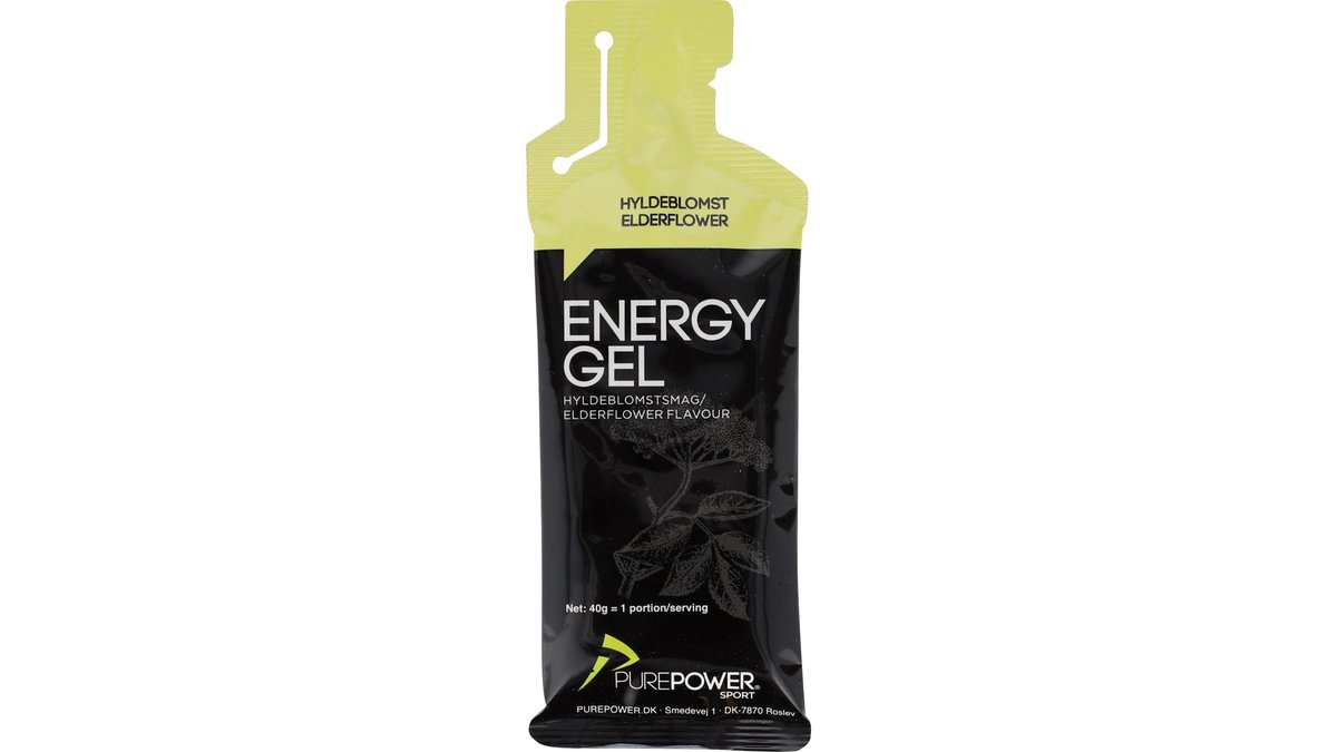 Energy Gel m. hyldeblomst, PurePower
