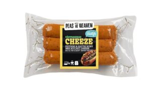 Plantebaserede cheeze åste-grillpølser, Peas of Heaven