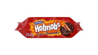 Hobnobs m. mørk chokolade, McVitie’s