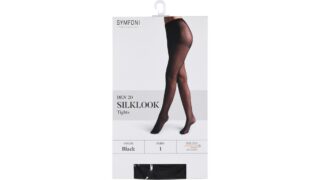 Tights silklook str. L/XL 20 Den sort, Symfoni