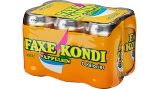 Faxe Kondi 0 kalorier m. appelsin 6-pak