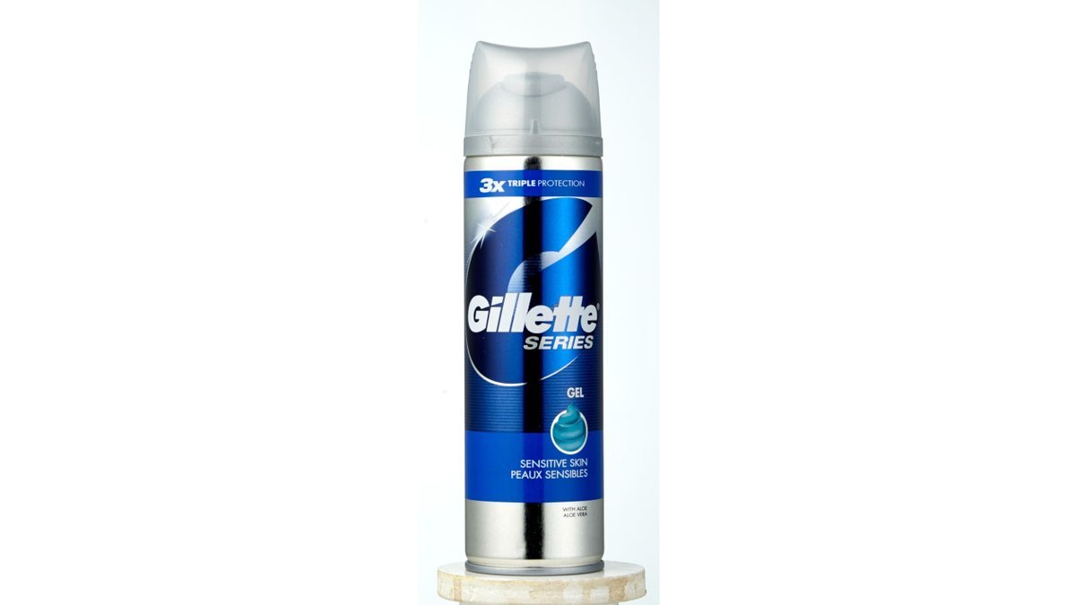 Barbergel Sensitive skin, Gillette