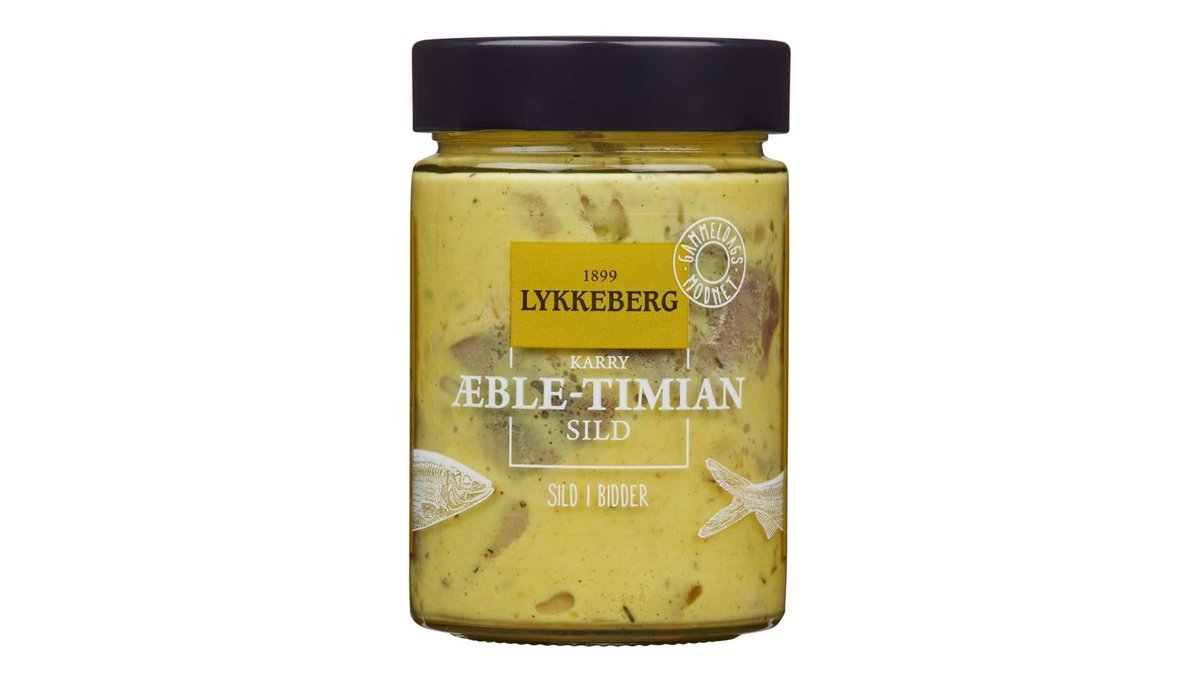 Karrysild m. æble & timian, Lykkeberg