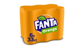 Fanta Orange 6-pak (dåse)