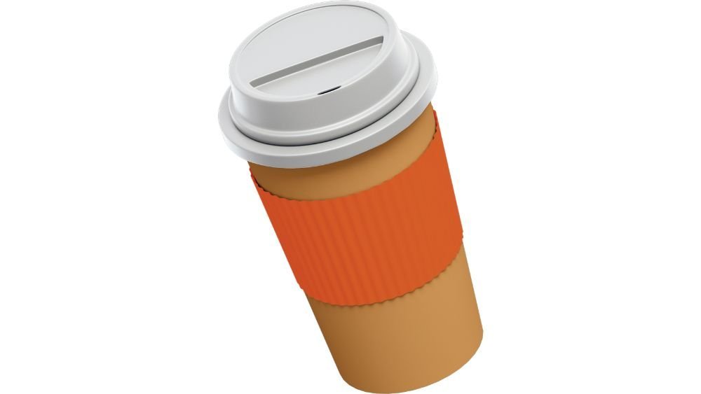 Kaffe to go med mælk øko.