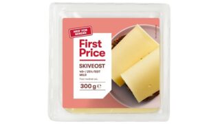 Ost i skiver mild 45+, First Price