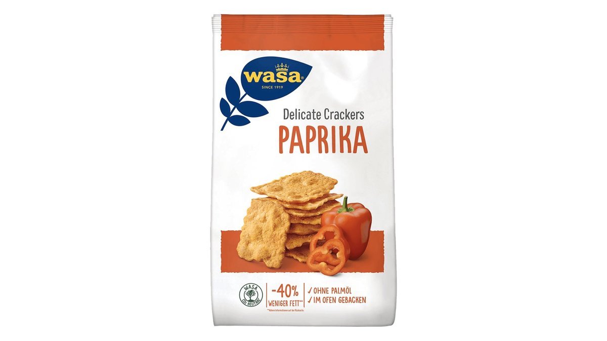 Crackers m. paprika, Wasa