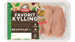 Kyllingebrystfilet tilsat vand, Rose