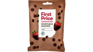 Overtræksknapper, First Price