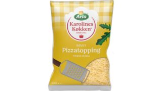 Revet ost Pizzatopping, Arla Karolines Køkken