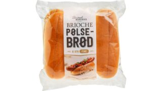 Pølsebrød brioche, United Bakeries