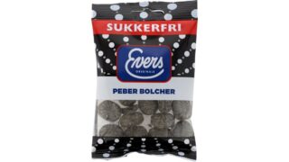 Peberbolscher u. tilsat sukker, Evers