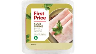 Skinke i skiver kogt, First Price